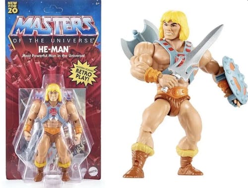Masters of the Universe Origins He-Man Action Figure Mattel MOTU 2020