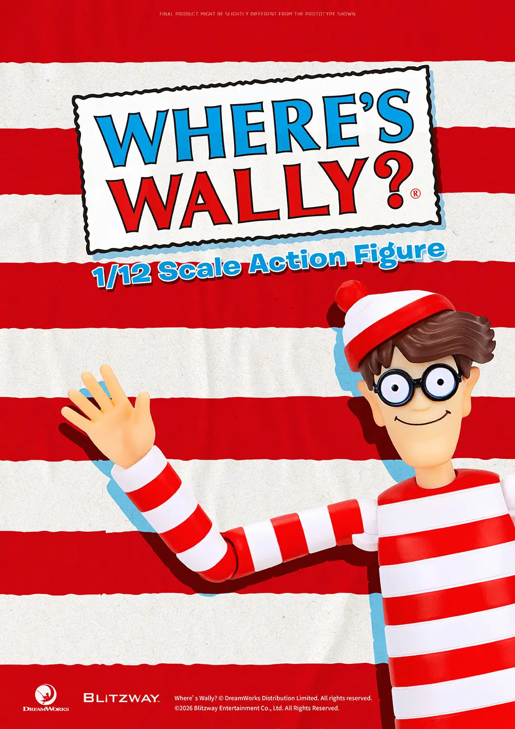 1/12 Action Figure Wally (from Where's Wally?)
