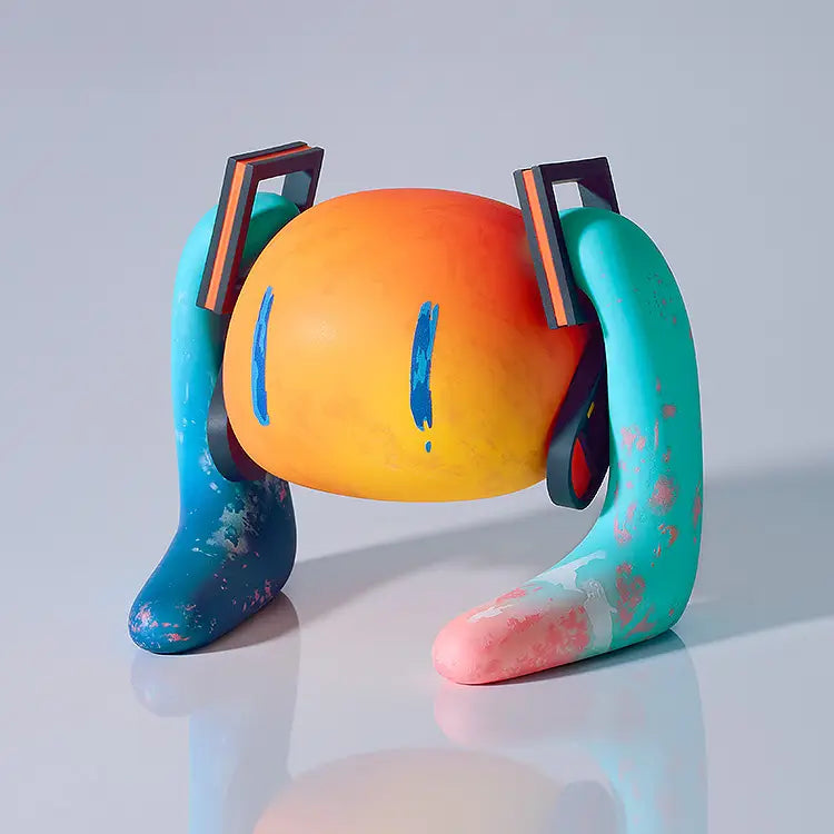 Artist Collaboration Figure Hatsune Miku x Maho Takahashi — Miku-chan!! (Orange)