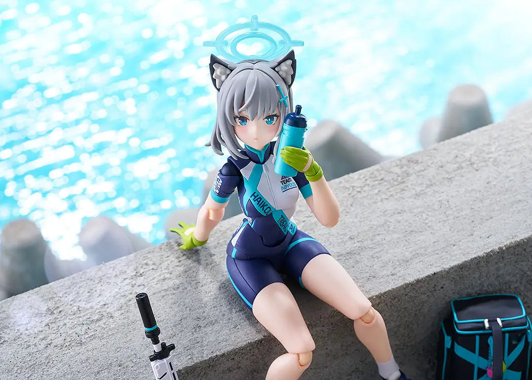 figma Shiroko Sunaookami (Riding) DX Edition (Blue Archive)