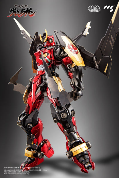 CCSTOYS Mortal Mind Series Tengen Toppa Gurren Lagann: Gurren Lagann Alloy Action Figure (Reissue)