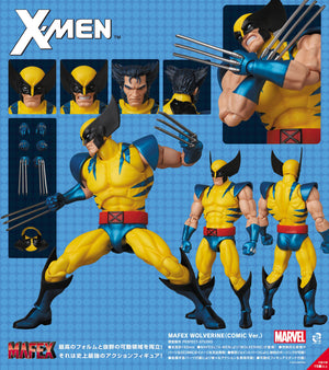MARVEL MAFEX Wolverine (Comic Ver.) Action Figure No.96 - Marvel X-MEN