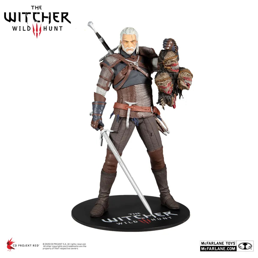 McFarlane Toys – The Witcher III: Wild Hunt – Geralt of Rivia (12" Deluxe Figure)