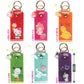 Sanrio Characters Vinyl Key Chain with Mini Charm
