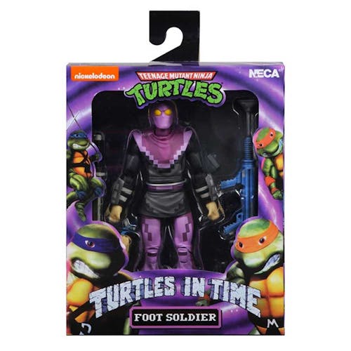NECA TMNT Turtles in Time Foot Soldier wave 1