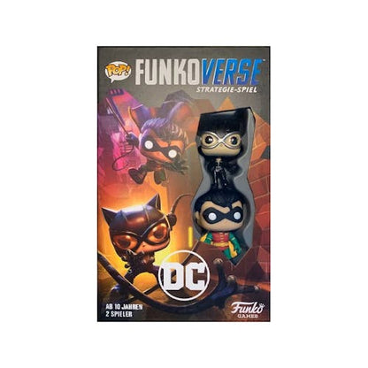 Pop! Funkoverse Strategy Game — DC 101: Catwoman & Robin (Batman Universe)