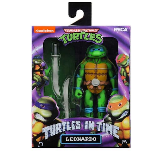 NECA TMNT Turtles in Time Leonardo wave 1