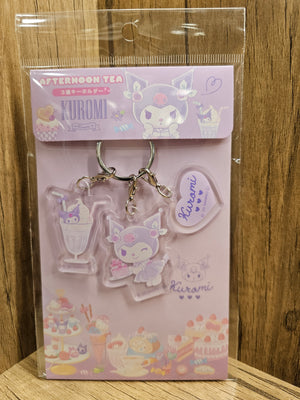 Sanrio Afternoon Tea - Kuromi - Keychain