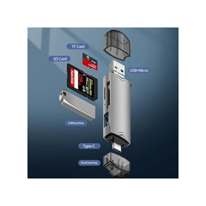 SD 3.0 Card Reader - USB-C/USB-A