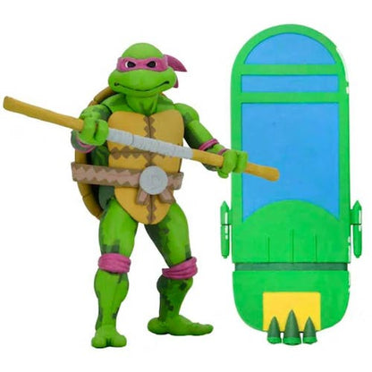 NECA TMNT Turtles in Time Donatello الموجة 1