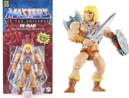 Masters of the Universe Origins He-Man Action Figure Mattel MOTU 2020