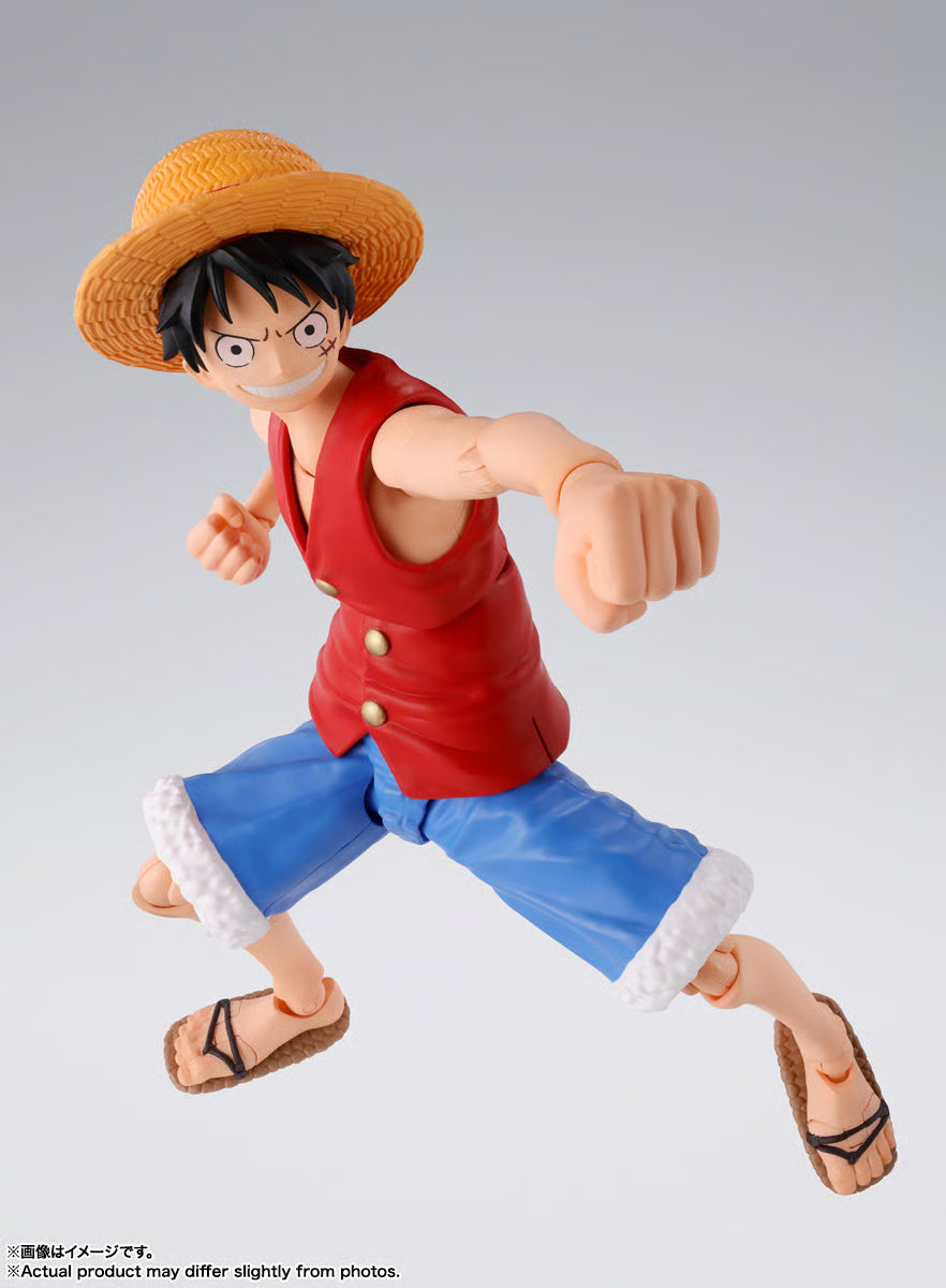 S.H FIGUARTS ONE PIECE ROMANCE DAWN - MONKEY D. LUFFY