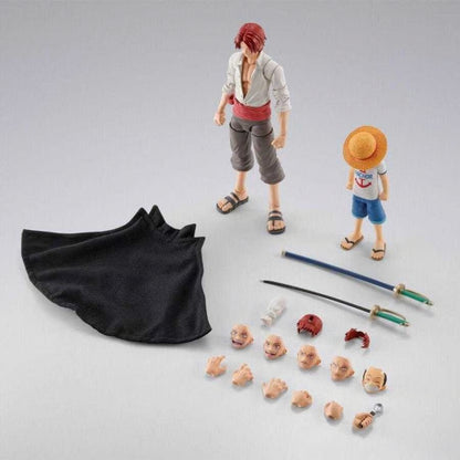 S.H.Figuarts ONE PIECE -Shanks and Monkey D. Luffy Kid Era