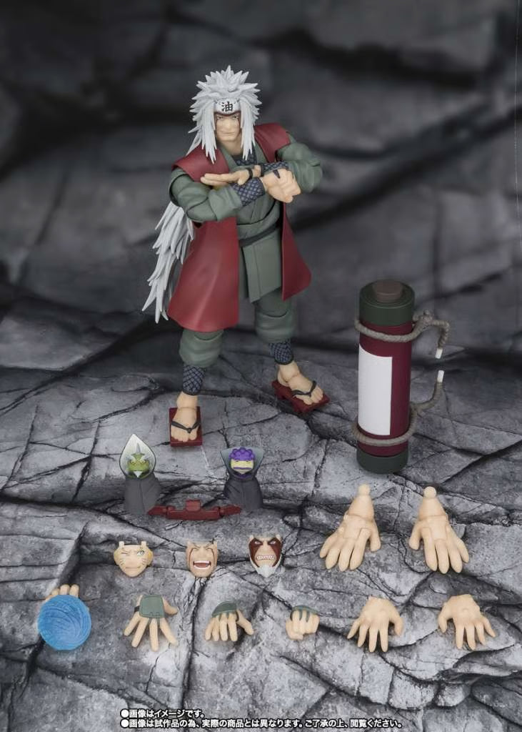 S.H.Figuarts Naruto - Jiraya Konohas Heroic Master Sage