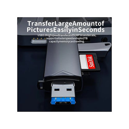 SD 3.0 Card Reader - USB-C/USB-A