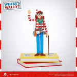 Action figure of a character from 'Where's Waldo?' on a white background with red accents.