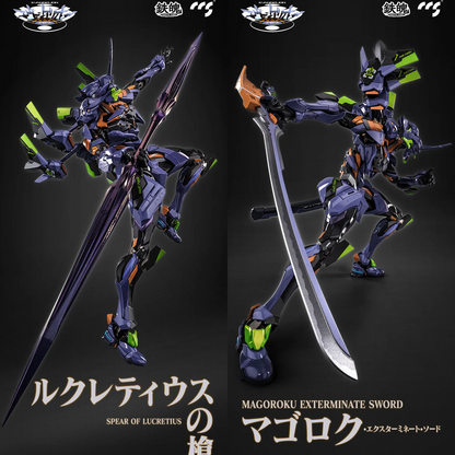CCSTOYS Mortal Mind Series EVANGELION Unit-01: نموذج نهائي لشخصية الحركة المصنوعة من السبائك المعدنية (إعادة إصدار)