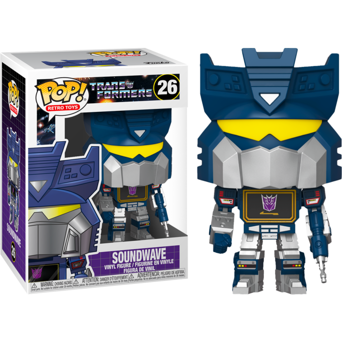 POP! Retro Toys Transformers 26 - Soundwave Vinyl Figure