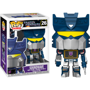 POP! Retro Toys Transformers 26 - Soundwave Vinyl Figure