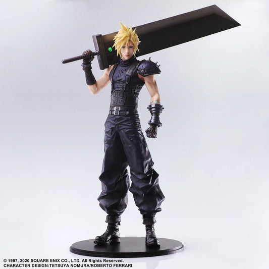 Action figure of a character from a popular video game series on a white background