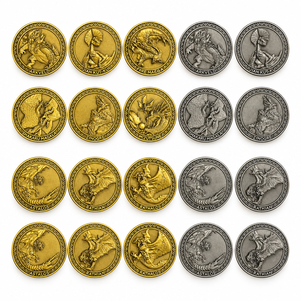 Monster Hunter: Medal Collection Vol.1 1 Box 20 pieces