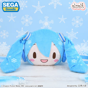 Hatsune Miku: Snow Miku Fuwa Petite Face Shoulder Bag (M)