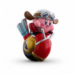 POP UP PARADE Kirby: Wheelie Rider Ver. (Kirby) Pink character with goggles and a red vehicle motorcycle with big exhaust pipes