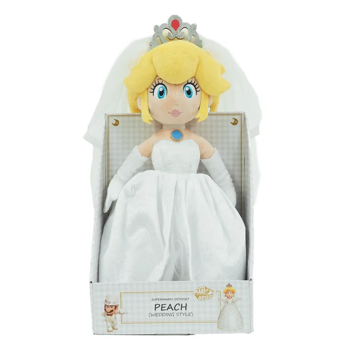 Super Mario Odyssey: Plush Toy Peach (Wedding Style)