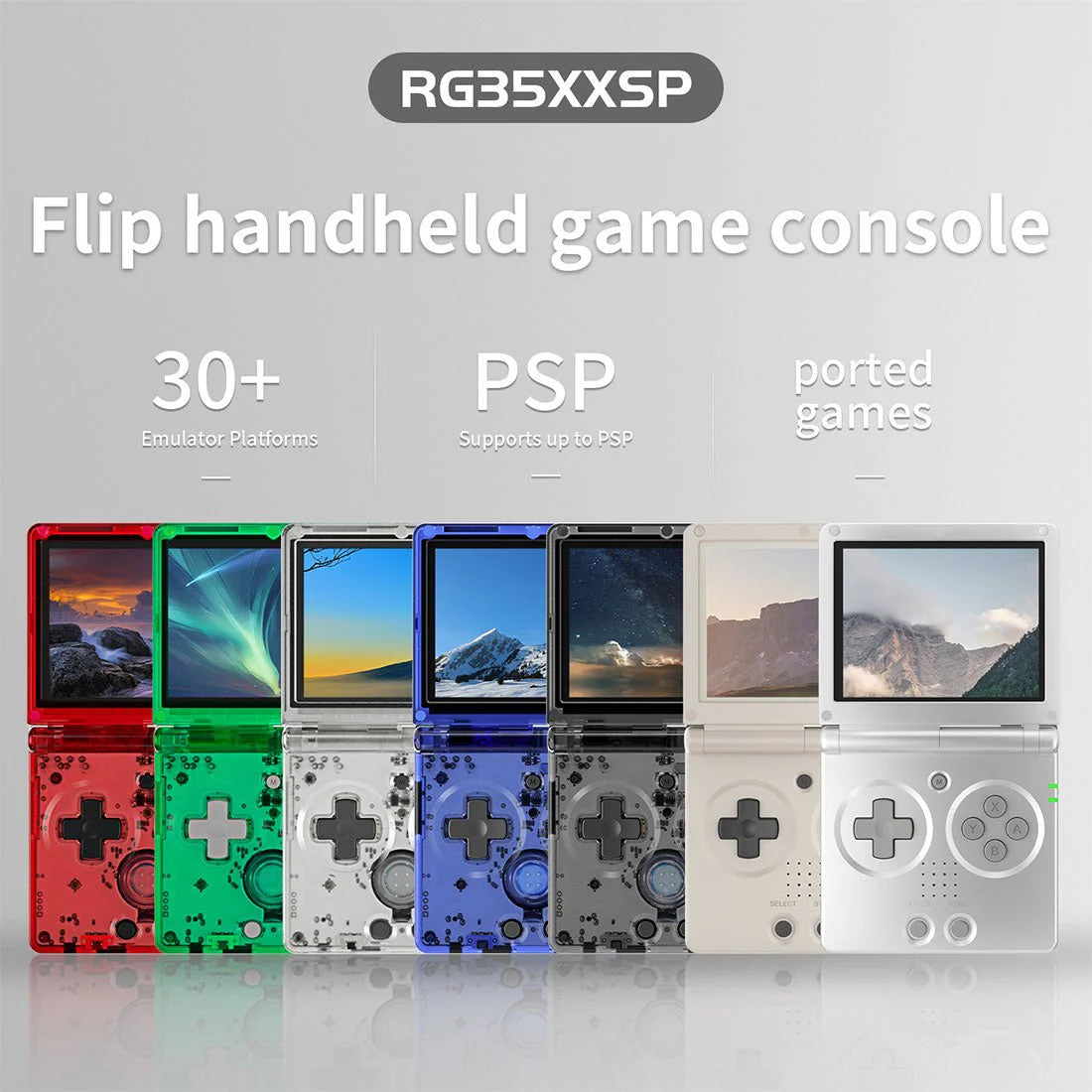 Anbernic RG35XXSP includes 32+64GB SD Card