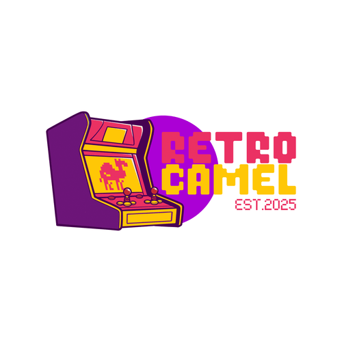 The retro camel logo est. 2025