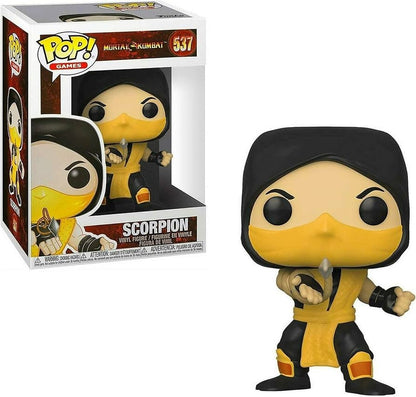 Mortal Kombat POP! Vinyl Bundle – Liu Kang, Sub-Zero & Scorpion