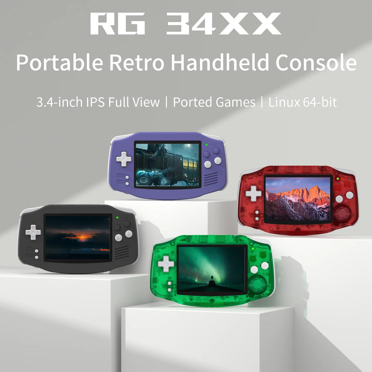 Anbernic RG34XX (32GB Version)+64GB