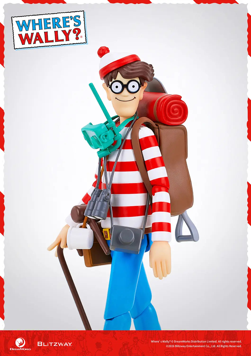 1/12 Action Figure Wally (from Where's Wally?)