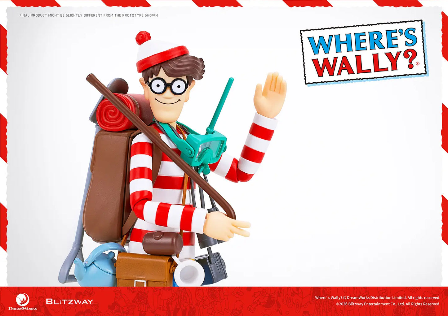 1/12 Action Figure Wally (from Where's Wally?)