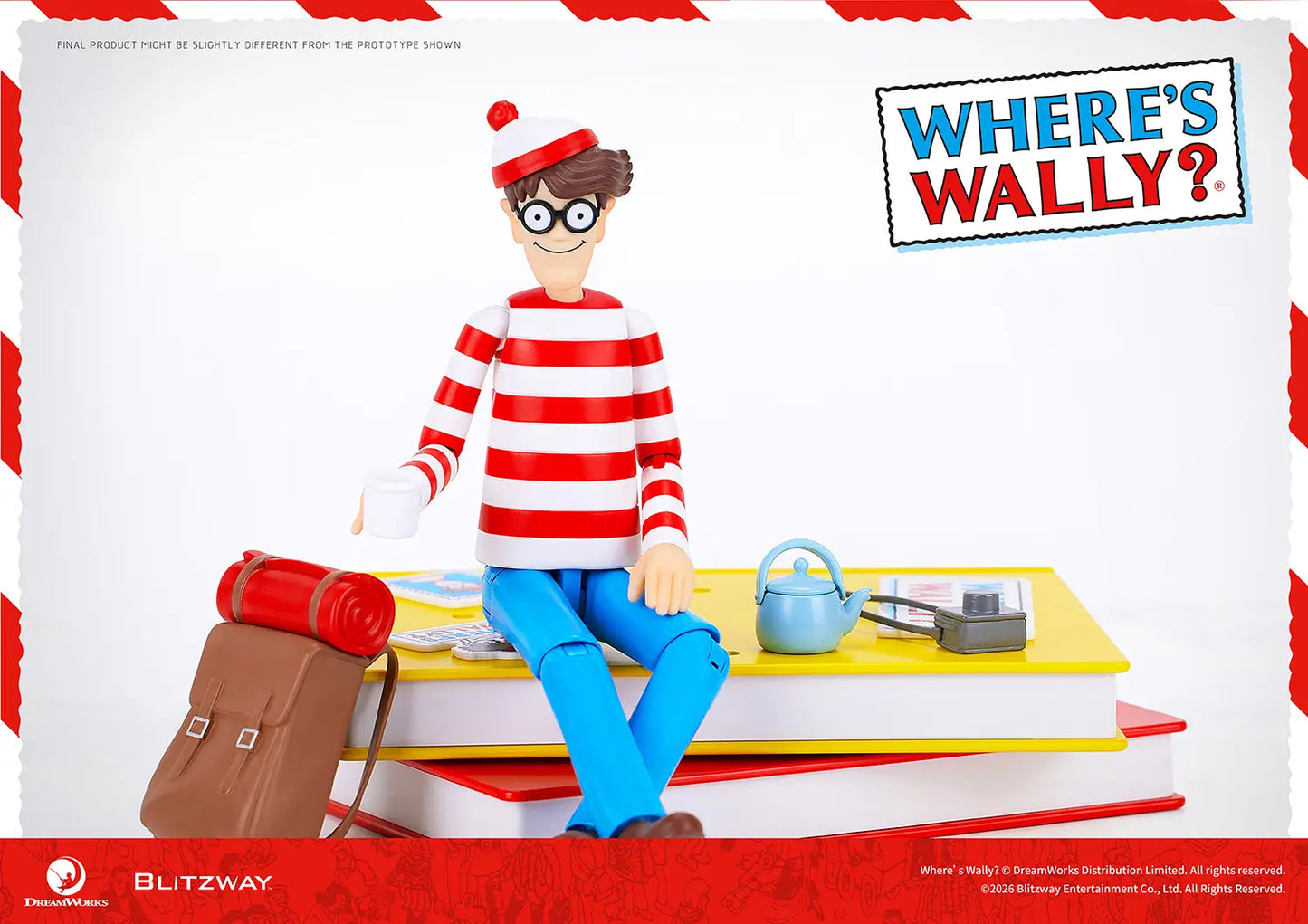 1/12 Action Figure Wally (from Where's Wally?)