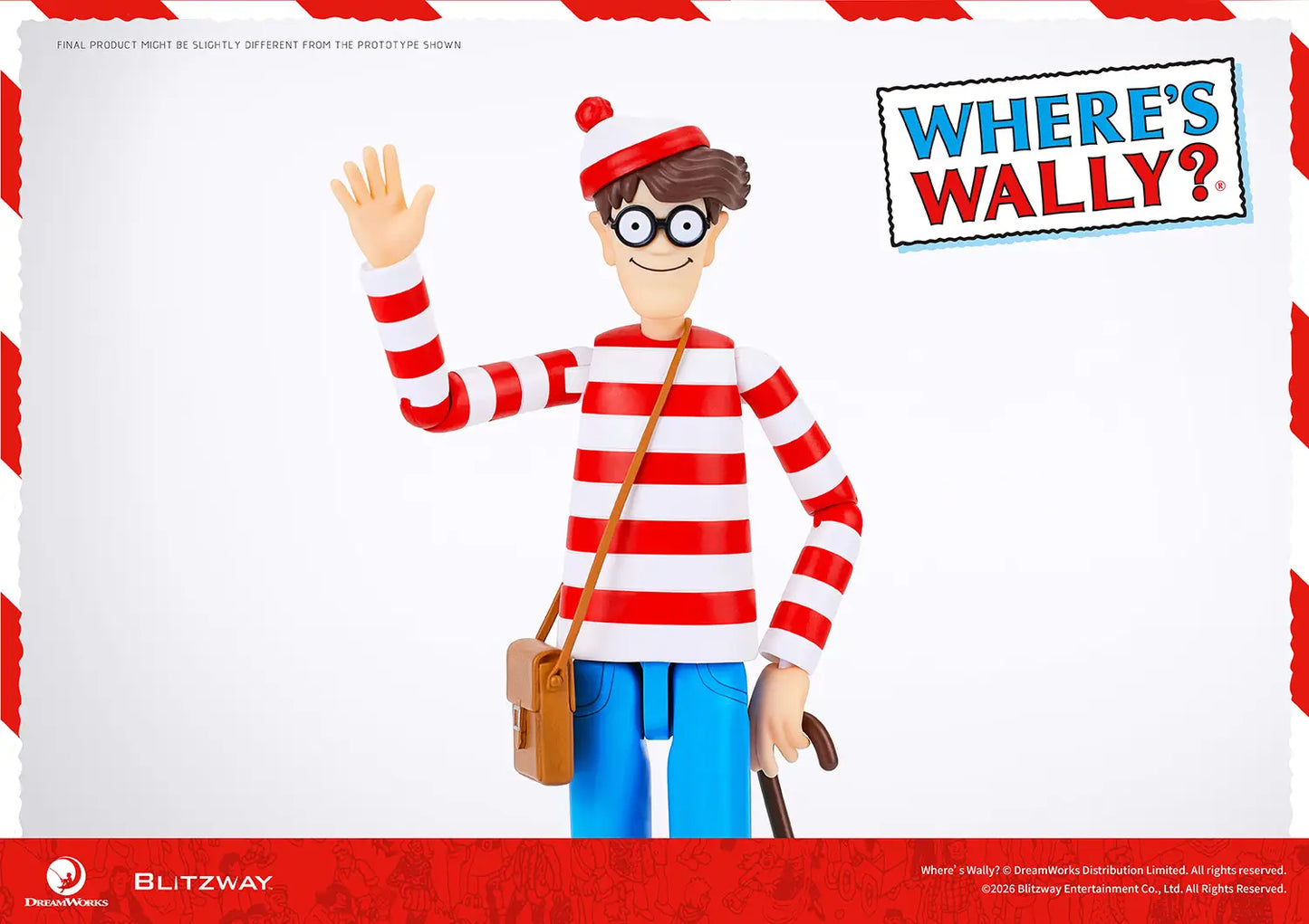 1/12 Action Figure Wally (from Where's Wally?)