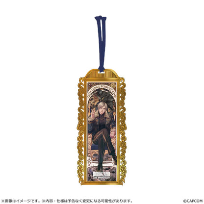 Resident Evil "Bio Hazard" 30th Anniversary Main Art Metal Book Marker Leon