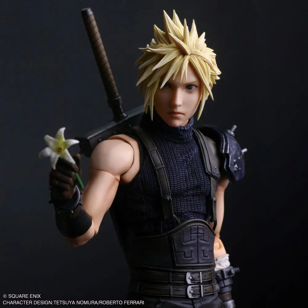 Final Fantasy VII Rebirth Play Arts True Cloud Strife