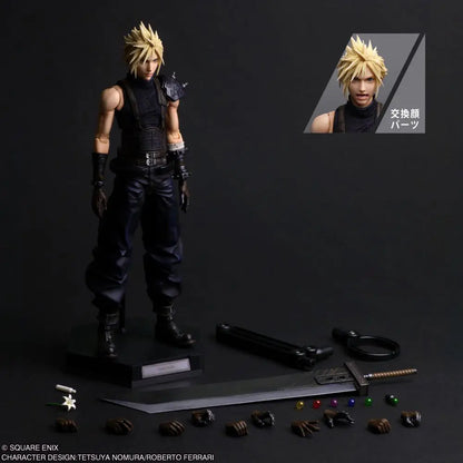 Final Fantasy VII Rebirth Play Arts True Cloud Strife