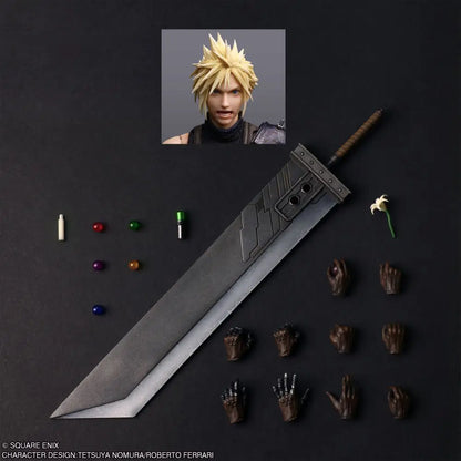 Final Fantasy VII Rebirth Play Arts True Cloud Strife