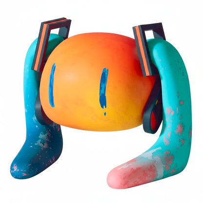 Artist Collaboration Figure Hatsune Miku x Maho Takahashi — Miku-chan!! (Orange)