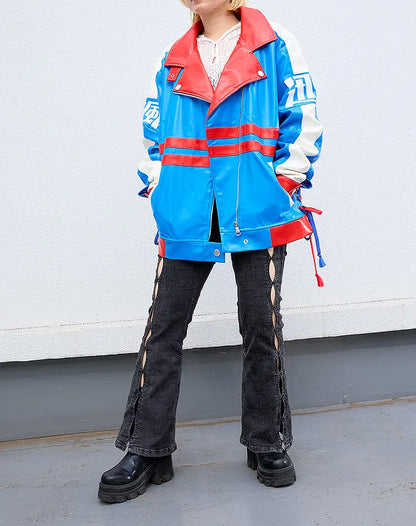 Uma Musume: Pretty Derby: Tamamo Cross Biker Jacket