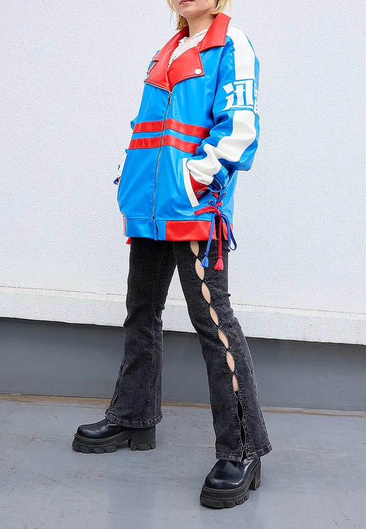 Uma Musume: Pretty Derby: Tamamo Cross Biker Jacket