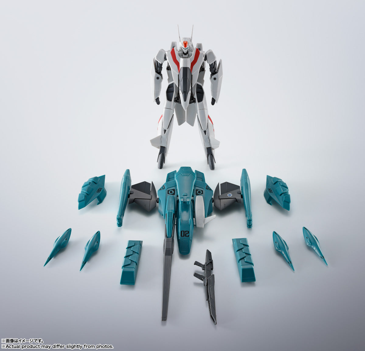 Super Dimensional Fortress Macross II: Lovers Again Hi-Metal R VF-2SS Valkyrie II + SAP (Silvie Gena Use) Action Figure