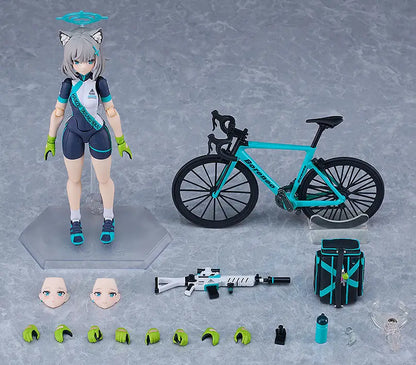 figma Shiroko Sunaookami (Riding) DX Edition (Blue Archive)