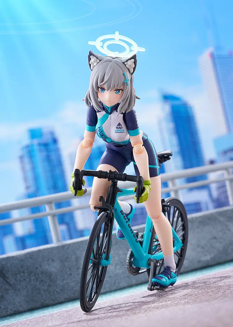figma Shiroko Sunaookami (Riding) DX Edition (Blue Archive)
