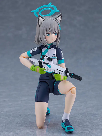 figma Shiroko Sunaookami (Riding) DX Edition (Blue Archive)