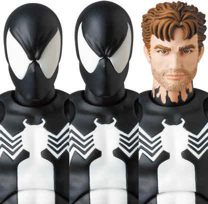 MAFEX The Amazing Spider-Man Spider-man Black Costume (Comic Ver.)