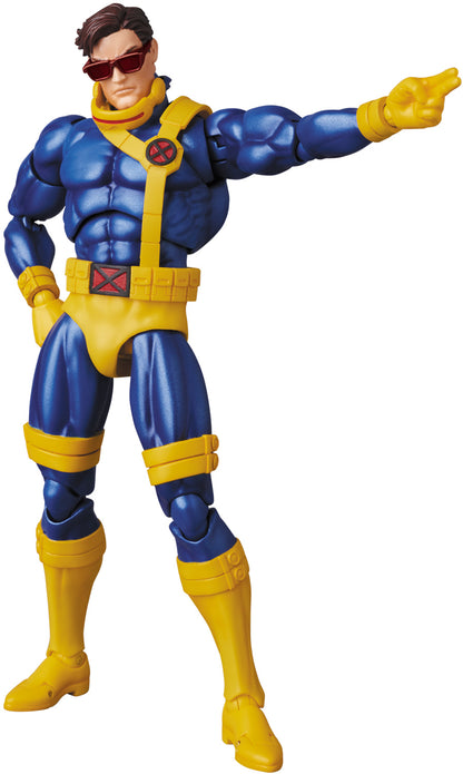 Cyclops action figure from X-men by Mafex Pointing