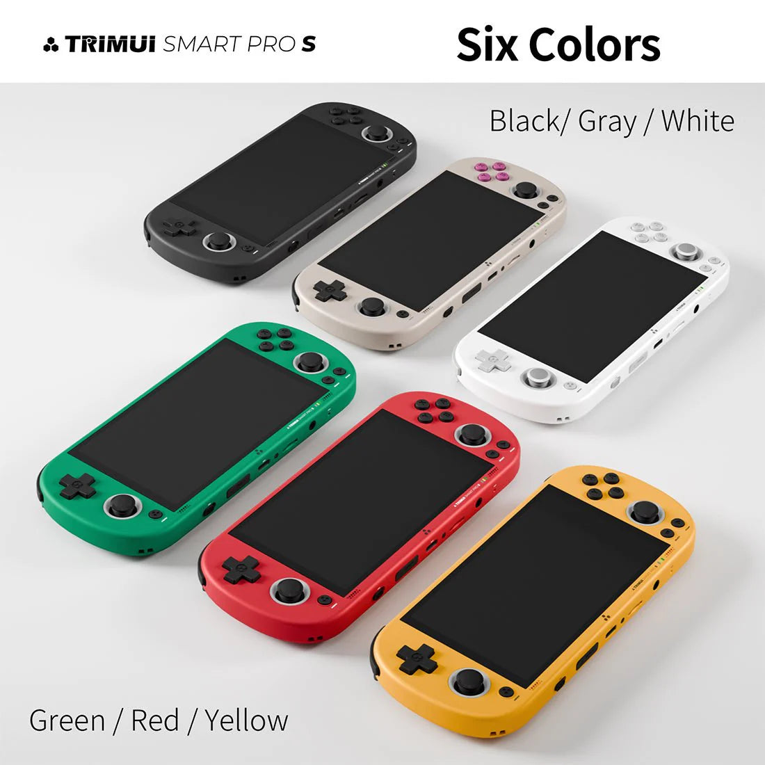 Trimui Smart Pro S – Portable Retro Game Console | CrossMix OS 256GB Bundle